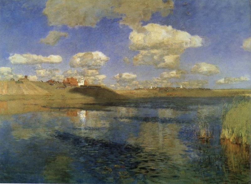 Isaac Levitan Lake oil painting image